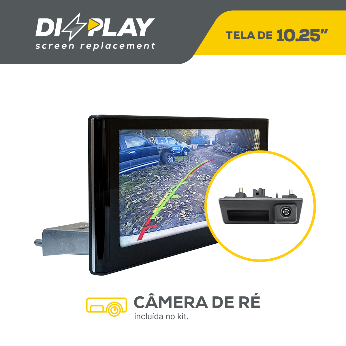 DIZZPLAY Multimídia 10.25" - Audi A3 - MIB2