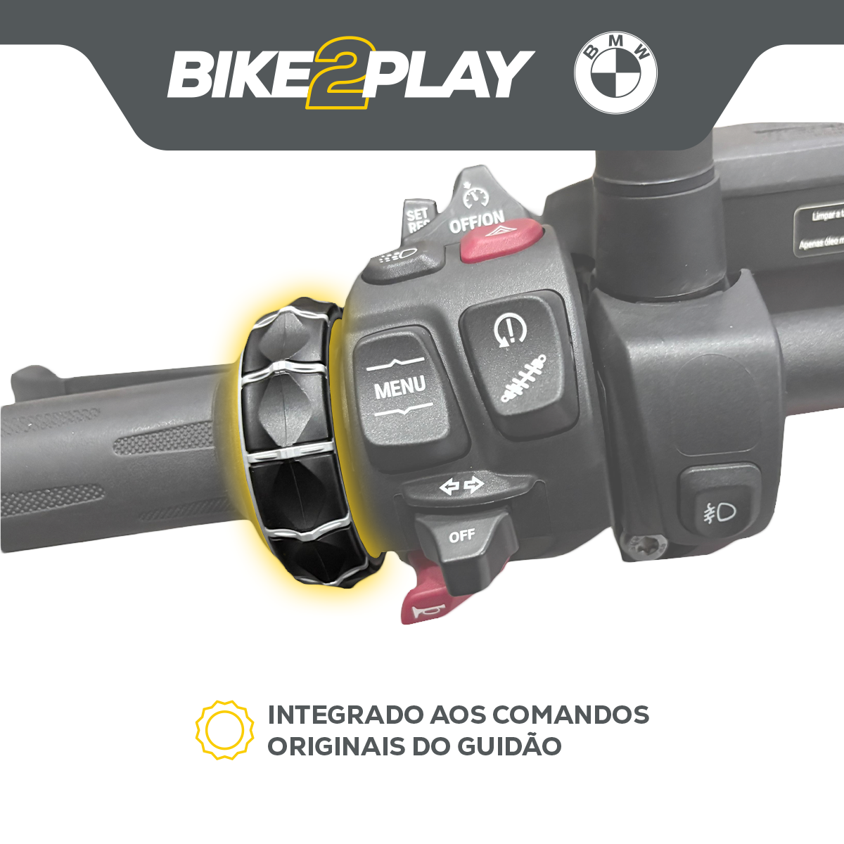 Multimídia de 6.2" Para Motos BMW - BIKE2PLAY