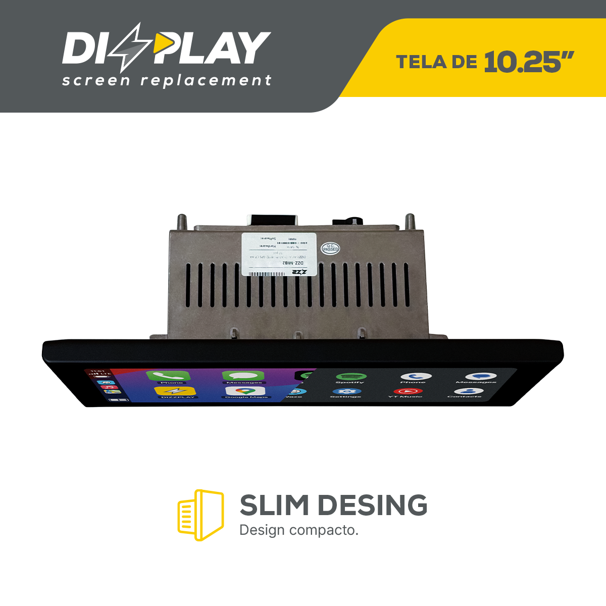 DIZZPLAY Multimídia 10.25" - Audi Q3 - MMI3G