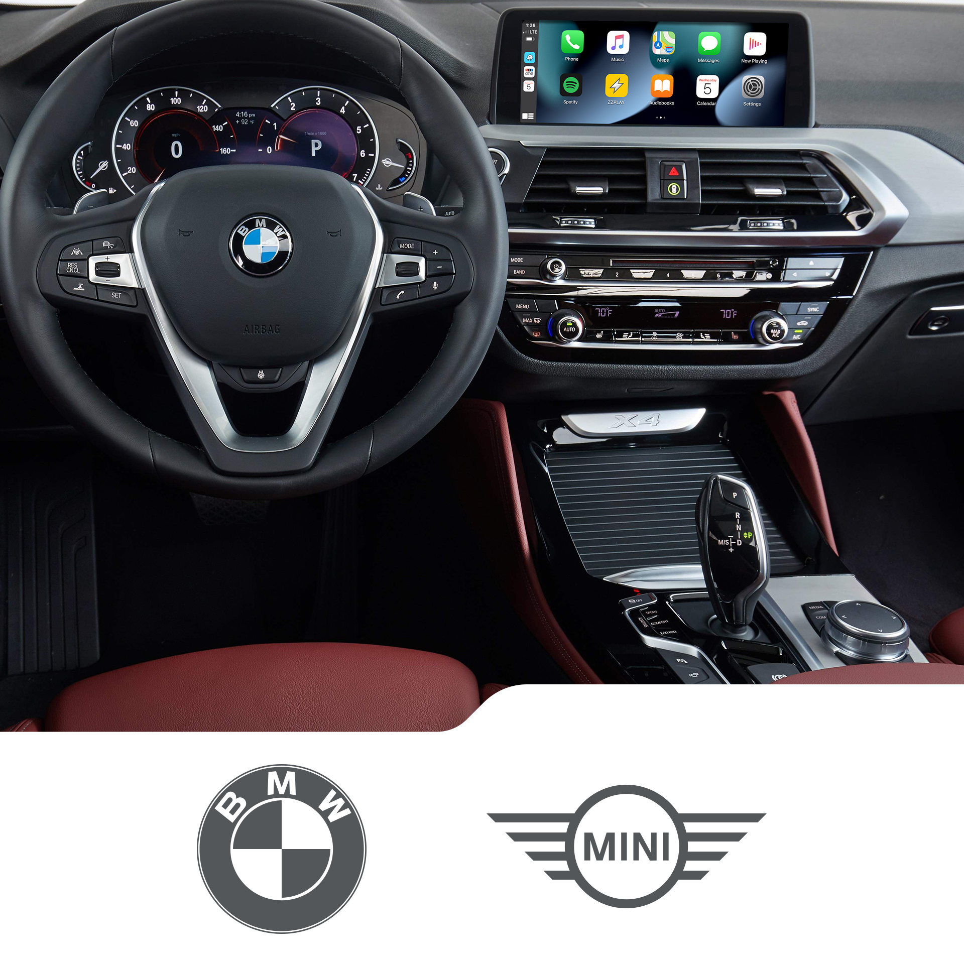 Interface CarPlay BMW (ITB-EVO) – ZZ2 Brasil
