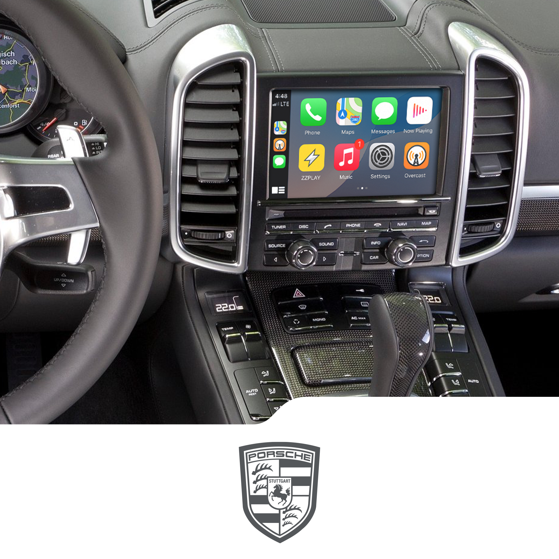 Interface CarPlay Porsche (IT3-PCM3.1)