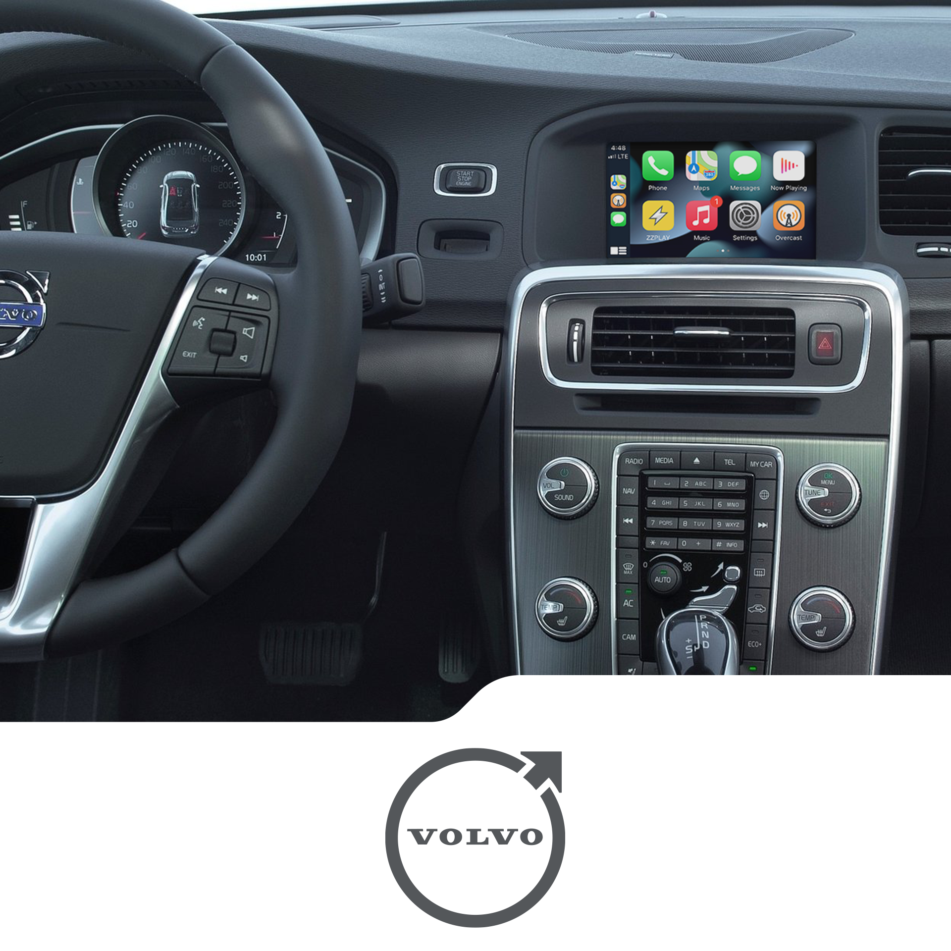 Interface CarPlay Volvo (IT3-VOLVO)