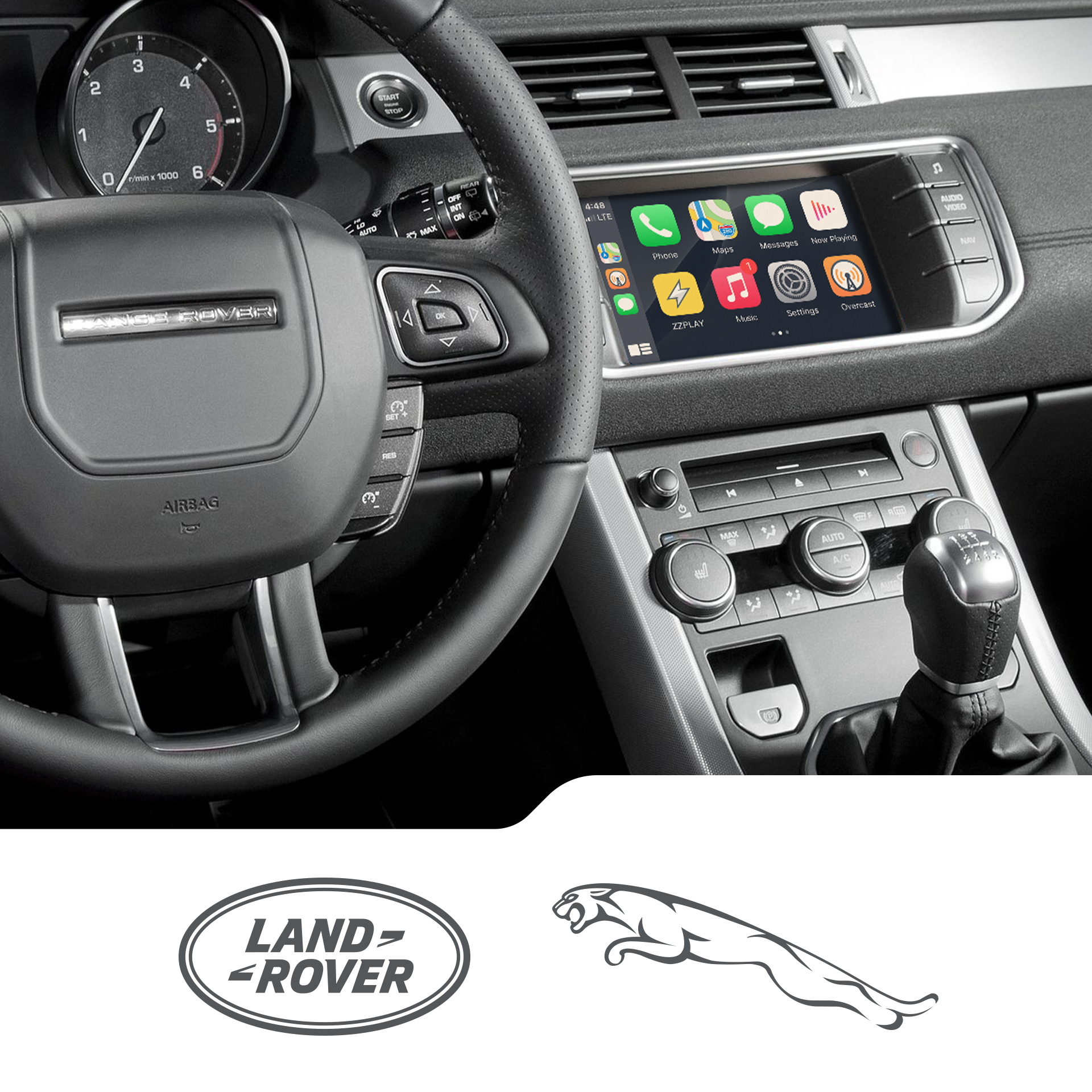 Interface CarPlay Land Rover/Jaguar (ITZ-LR12)