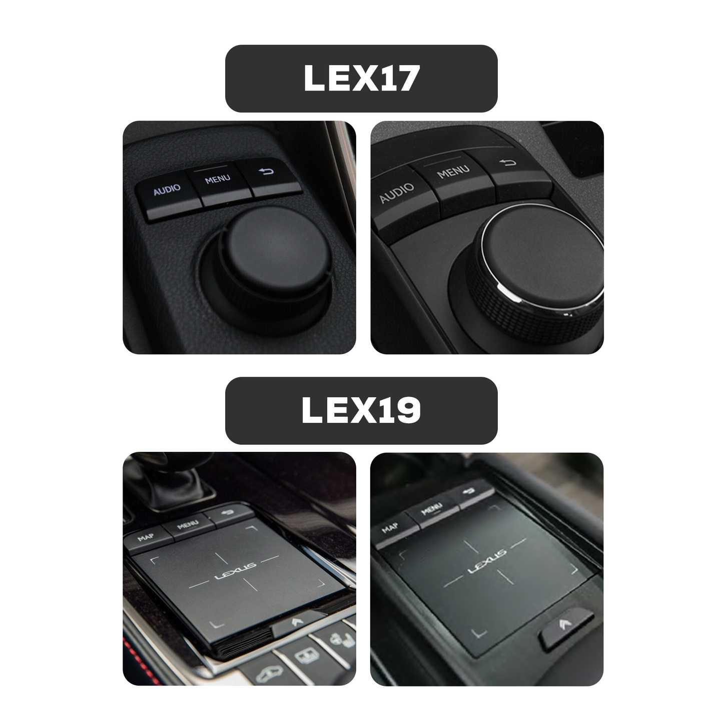 Interface CarPlay Lexus (IT3-LEX15)
