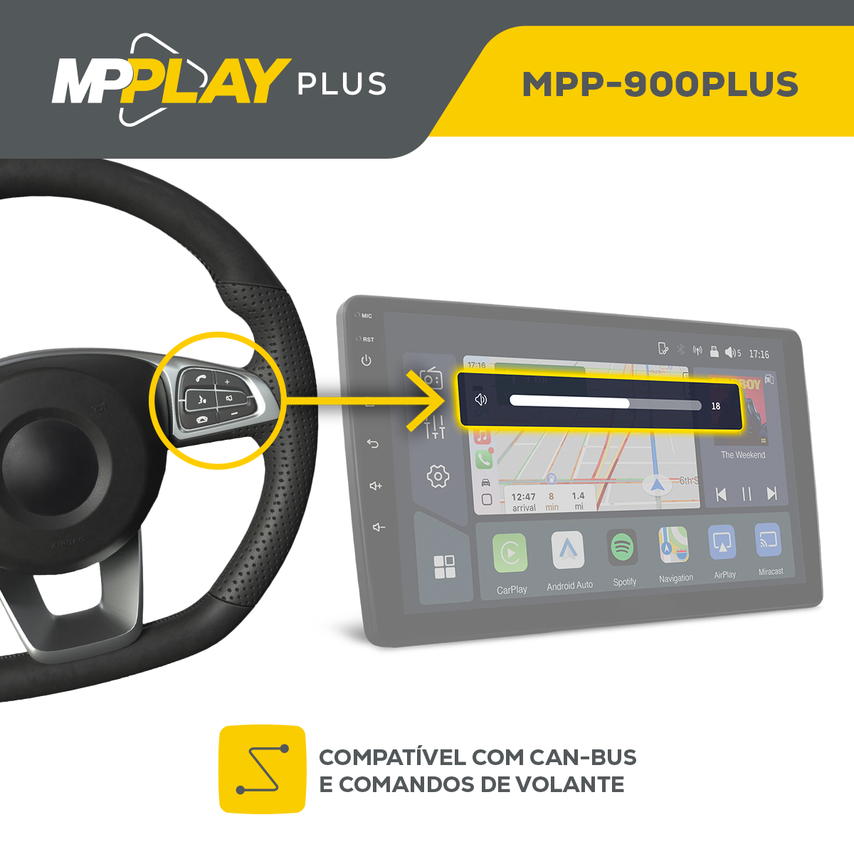 MPPLAY PLUS 9"