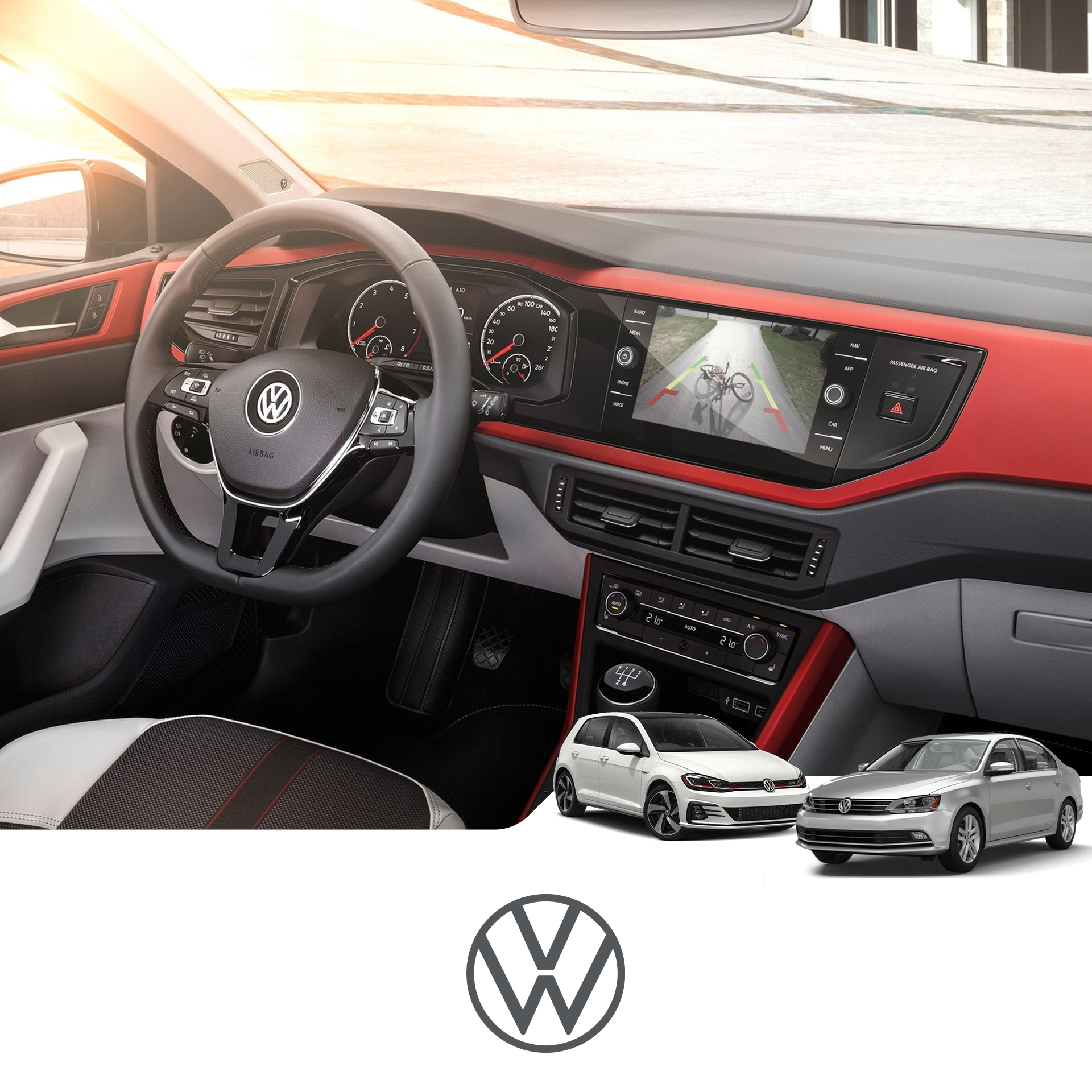 Ativador Câmera de Ré Volkswagen (ZZO-VW)