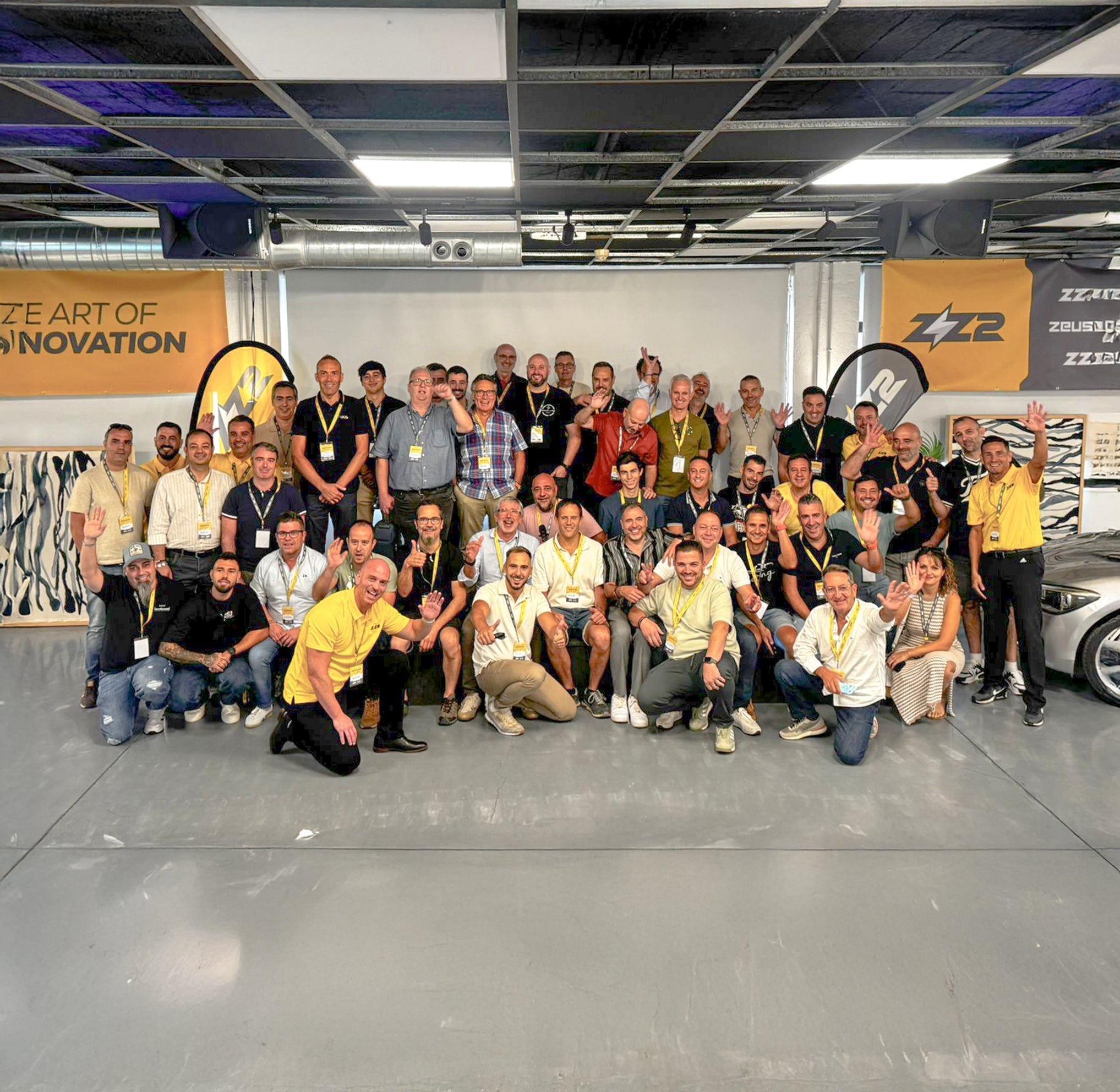 Fotos do evento ZZ2 na Espanha