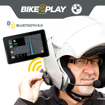 Multimídia de 6.2" Para Motos BMW - BIKE2PLAY