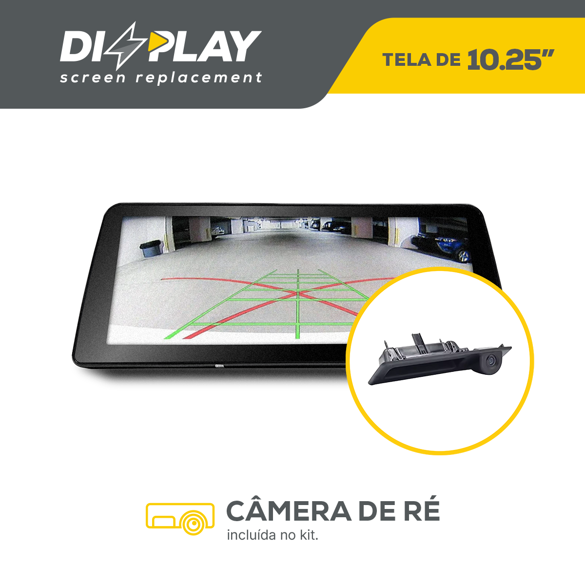 DIZZPLAY Multimídia 10.25" - BMW Série 3 - CIC
