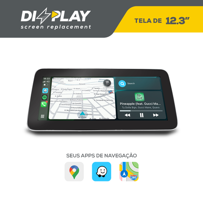 DIZZPLAY Multimídia 12.3" - Mercedes GLE - NTG5
