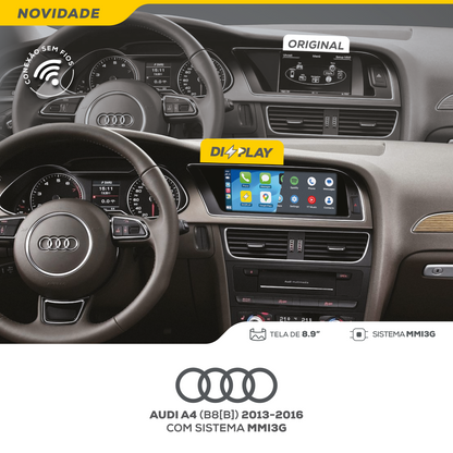 DIZZPLAY Multimídia 8.9" - Audi A4 - MMI3G