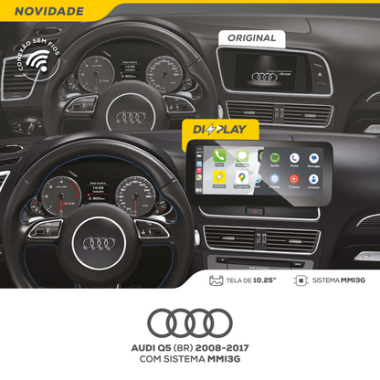 DIZZPLAY Multimídia 10.25" - Audi Q5 - MMI3G