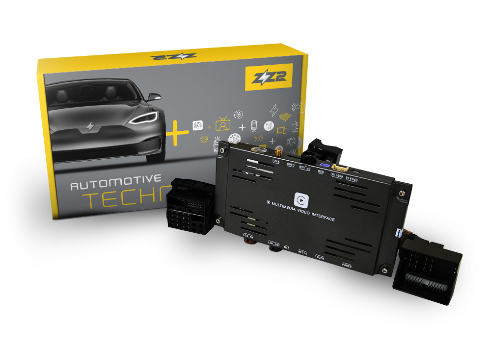 Interface Carplay / Android Auto sem fio compatível com Porsche equipada com rádio PCM4.0.