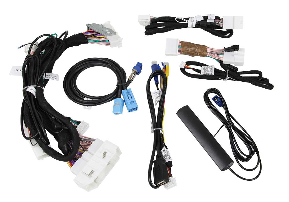 CarPlay/Android Auto sem fio, câmera e interface A/V compatível com veículos Lexus