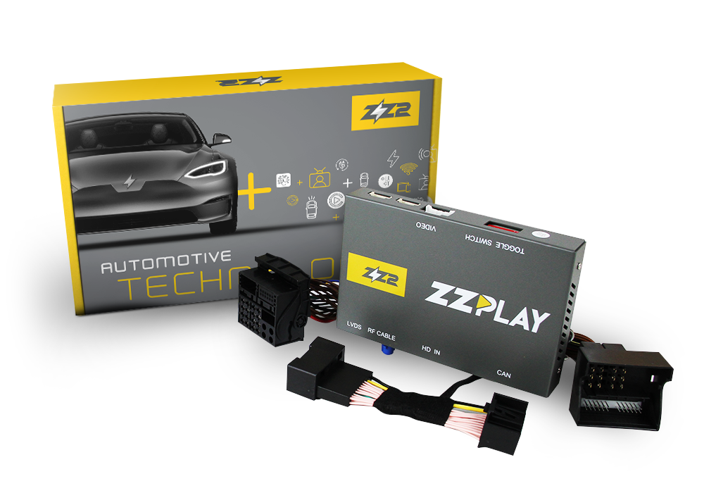 Interface Carplay / Android Auto sem fio compatível com veículos Audi equipados com rádio MMI3G.