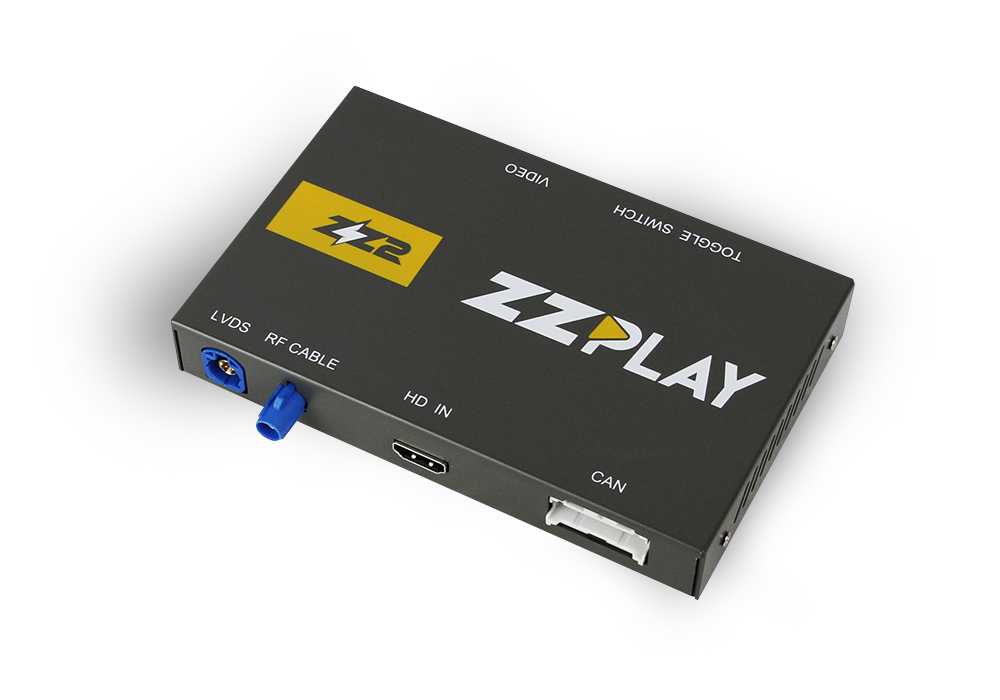 Interface Carplay / Android Auto sem fio compatível com veículos Audi equipados com rádio MMI3G.