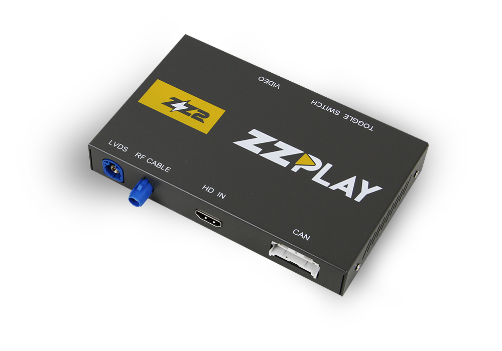 CarPlay/Android Auto sem fio, câmera e interface A/V compatível com Audi Q3