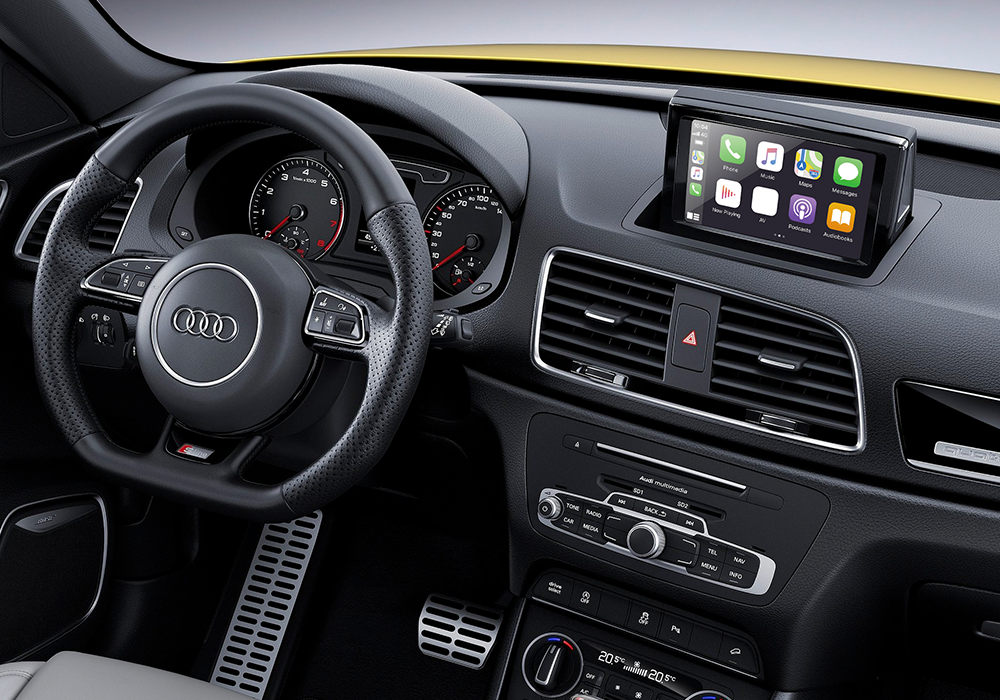 Interface Carplay sem fio compatível com Audi Q3