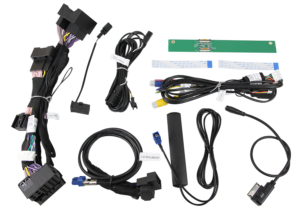  Interface Carplay / Android Auto sem fio compatível com Audi equipado com rádio Symphony.