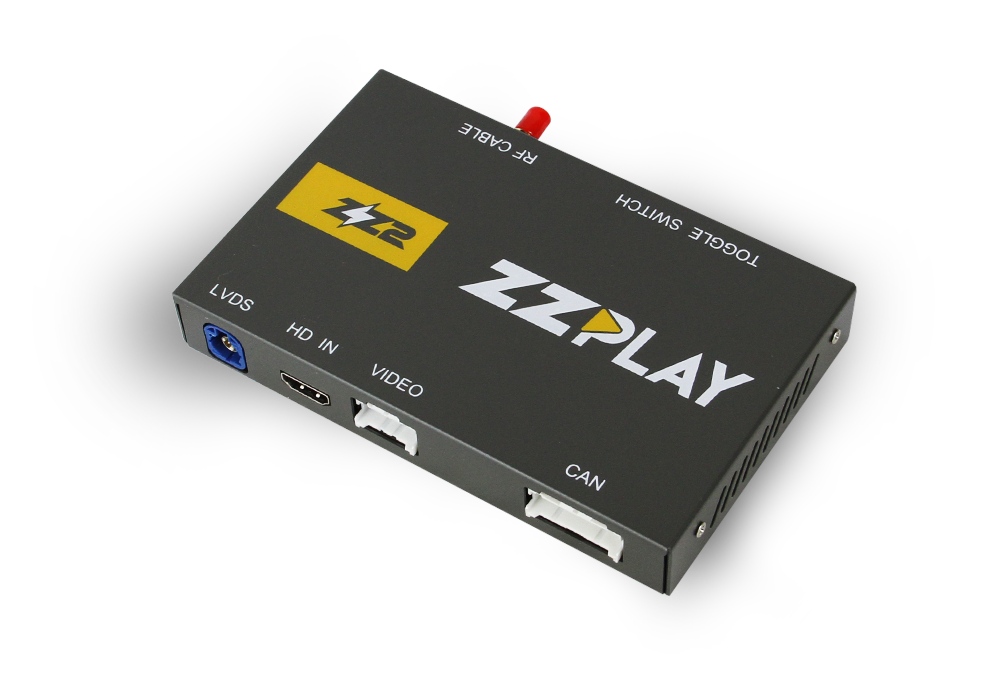 Interface Carplay / Android Auto sem fio compatível com Volvo equipados com rádio Sensus Conect.