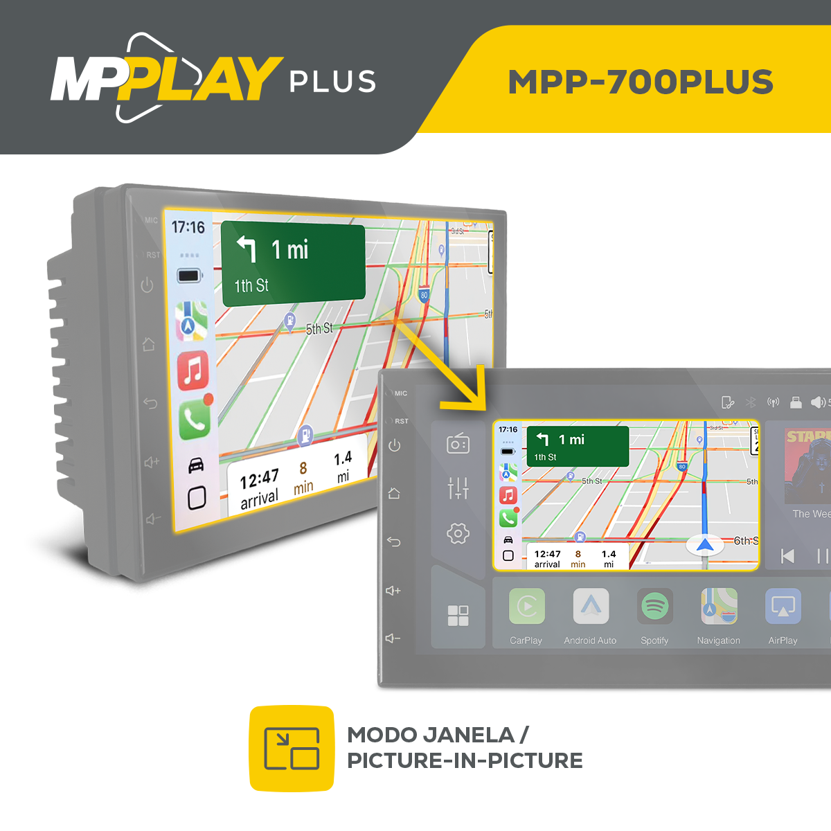 MPPLAY PLUS 7"
