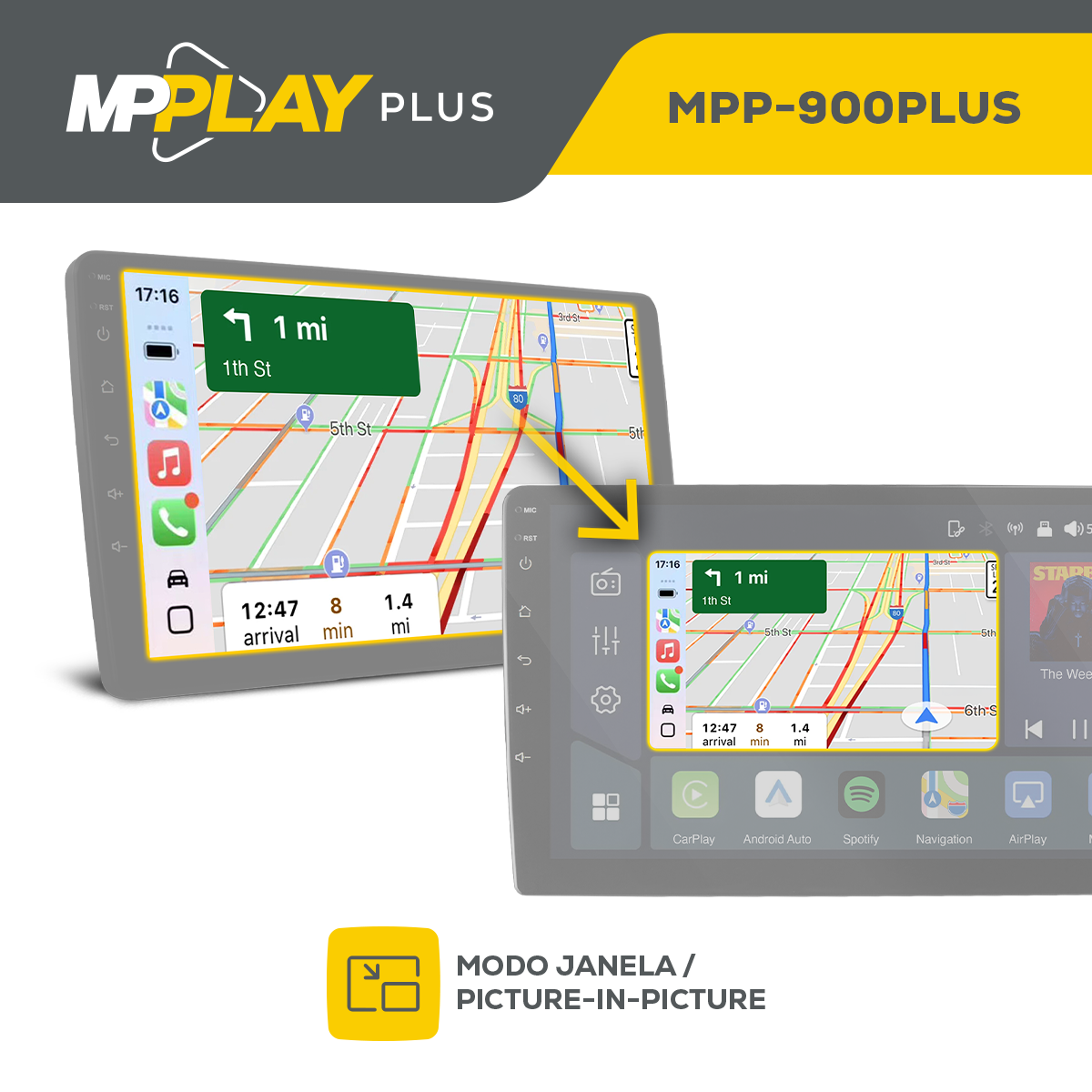 MPPLAY PLUS 9"