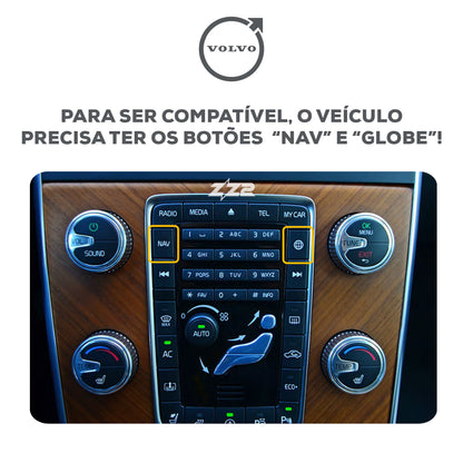 Interface CarPlay Volvo (IT3-VOLVO)