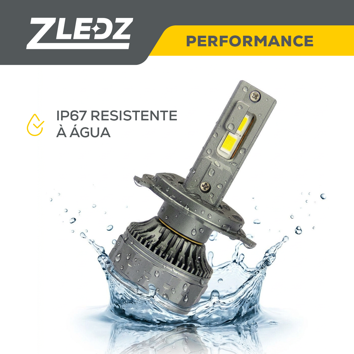 Lâmpada de Led Automotiva - ZLEDZ Performance