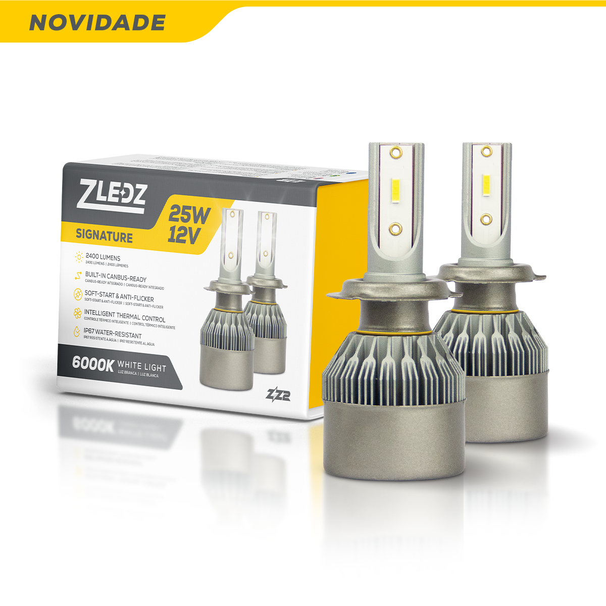 Lâmpada de Led Automotiva - ZLEDZ Signature