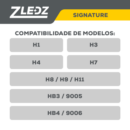 Lâmpada de Led Automotiva - ZLEDZ Signature