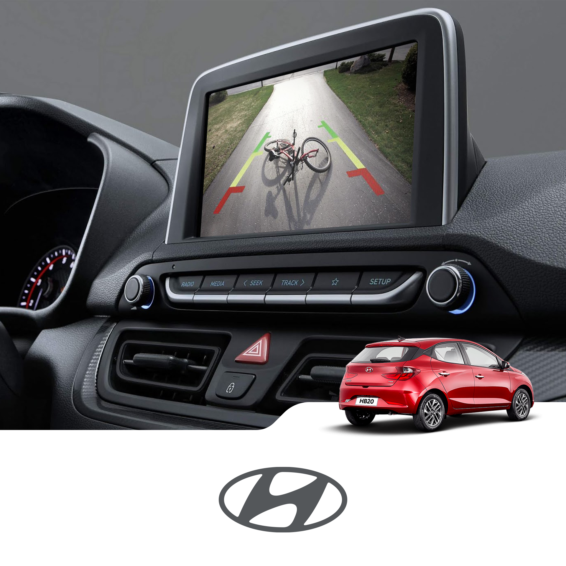 Ativador Câmera de Ré Hyundai (ZZO-HY)