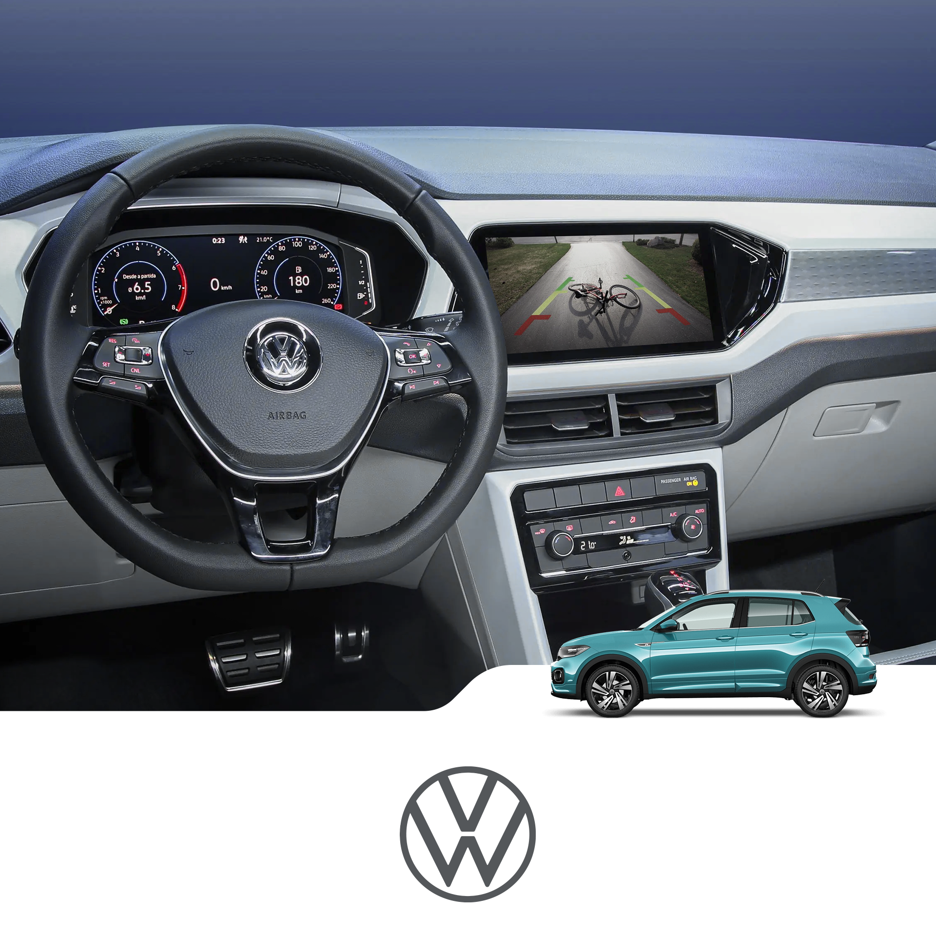 Ativador Câmera Volkswagen (ZZO-VWPLAY)