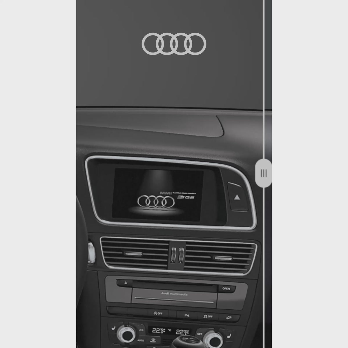 DIZZPLAY Multimídia 8.9" - Audi A4 - MMI3G