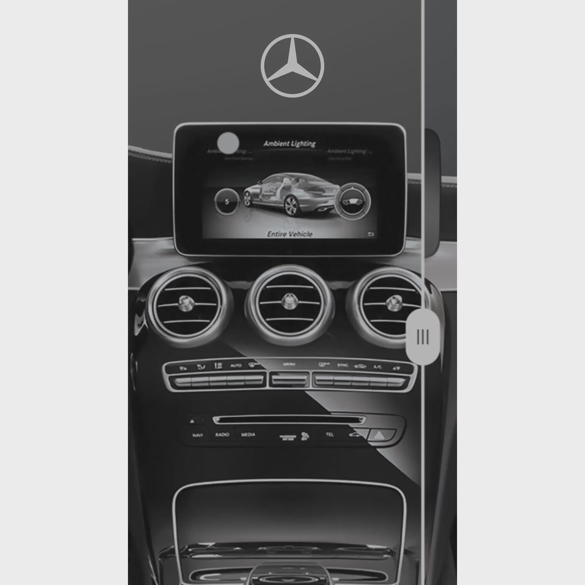 DIZZPLAY Multimídia 10.25" - Mercedes A/CLA/GLA - NTG45